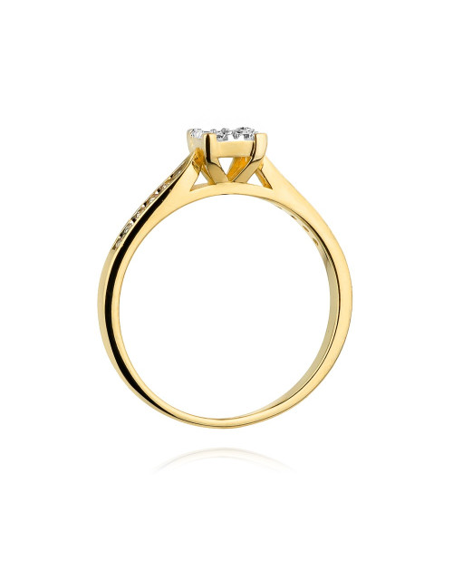 Pierścionek W402-0,16ct