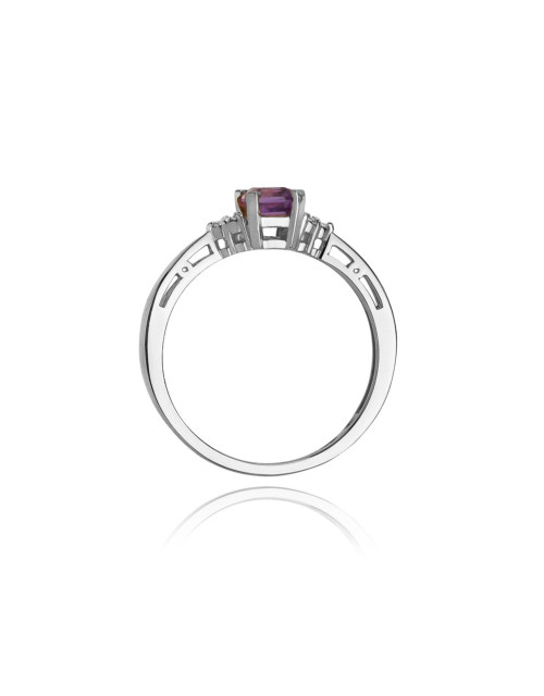 Pierścionek W002-AMETYST