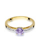 Pierścionek W066-AMETYST