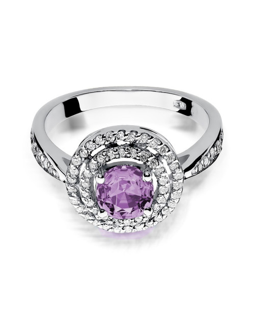 Pierścionek W274-AMETYST