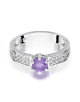 Pierścionek W075-AMETYST