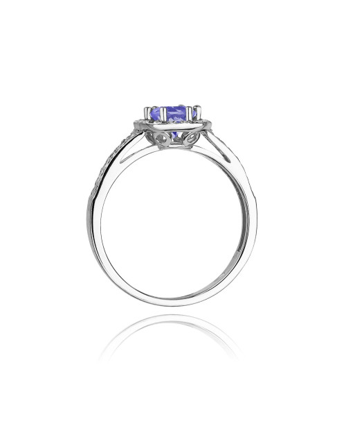 Pierścionek W087-TANZANIT