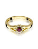 Pierścionek W185-RUBIN