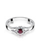 Pierścionek W185-RUBIN