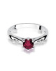 Pierścionek W074-RUBIN