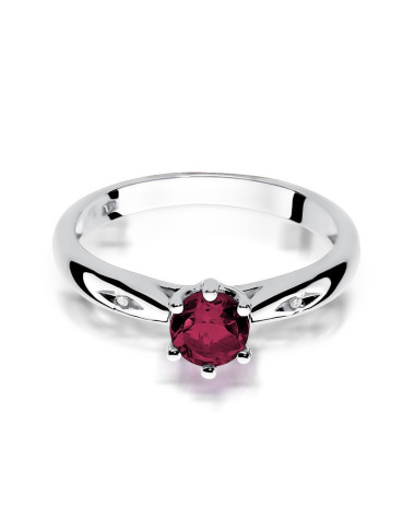 Pierścionek W074-RUBIN