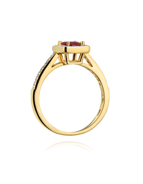 Pierścionek W403-RUBIN