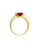 Pierścionek W105-RUBIN