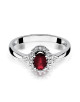 Pierścionek W312-RUBIN