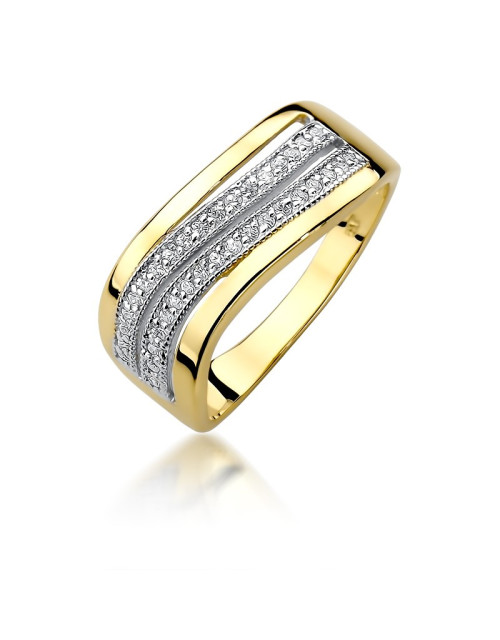 Pierścionek W415 0,13ct