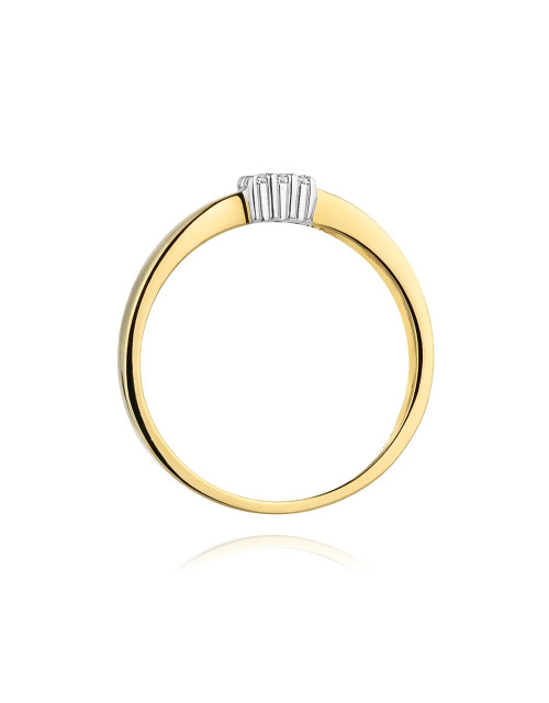 Pierścionek W417 0,05ct