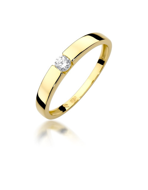 PIERŚCIONEK W-432 0,12 CT