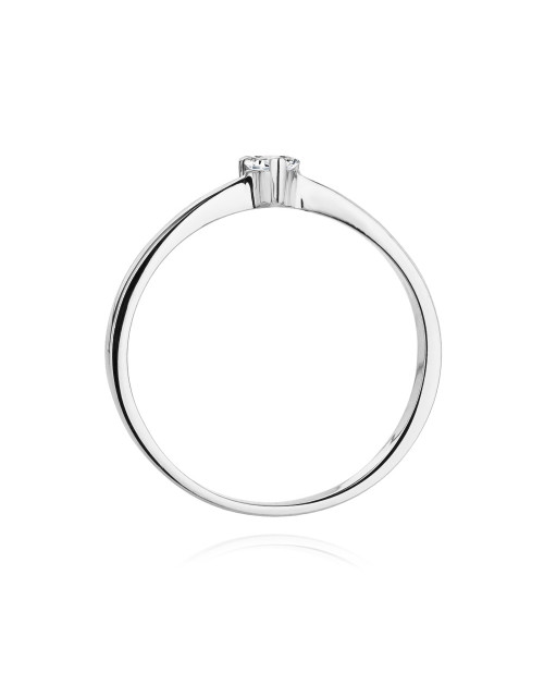 PIERŚCIONEK W-433 0,10 CT