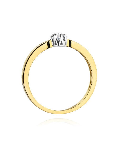 PIERŚCIONEK W-450B 0,15CT