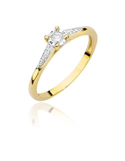 PIERŚCIONEK W-466 0,11CT