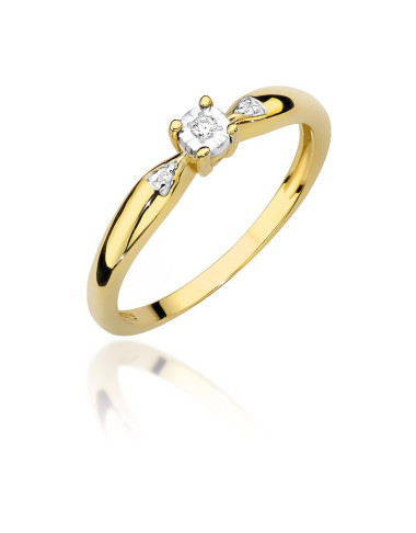 PIERŚCIONEK W-469 0,03CT