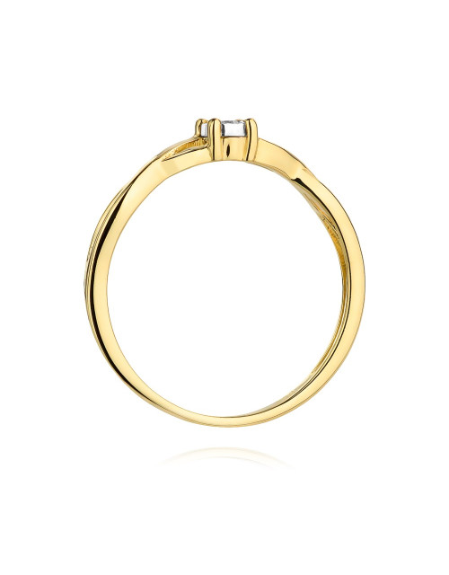PIERŚCIONEK W-470 0,03CT