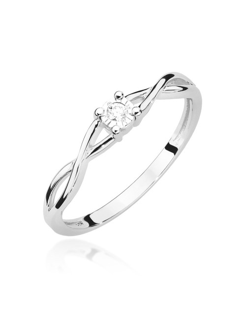 PIERŚCIONEK W-470 0,03CT