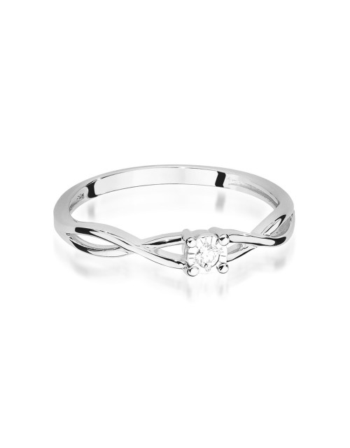 PIERŚCIONEK W-470 0,03CT