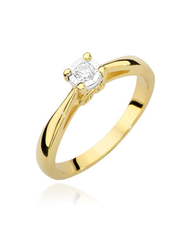 PIERŚCIONEK W-475 0,08CT