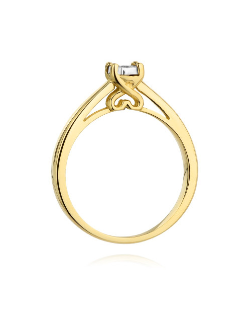 PIERŚCIONEK W-475 0,08CT