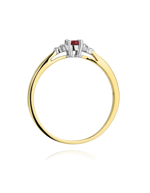 PIERŚCIONEK W-428 RUBIN