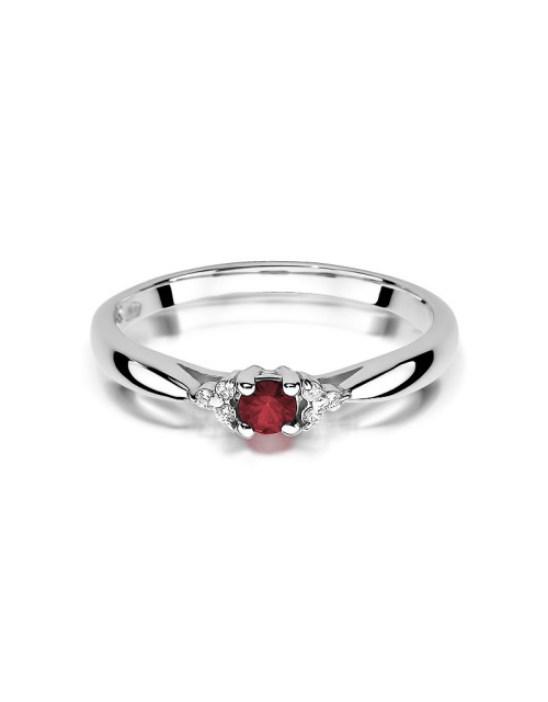 PIERŚCIONEK W-428 RUBIN