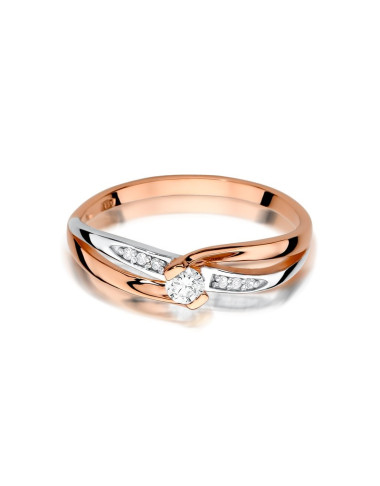 Pierscionek W415 0,13ct