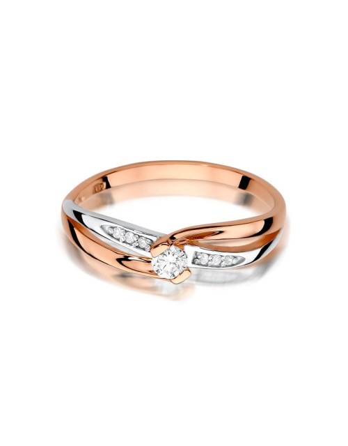 Pierścionek W415 0,13ct