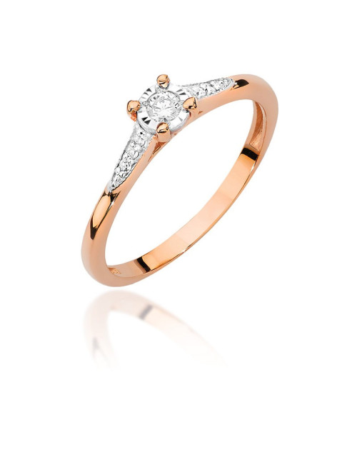 PIERŚCIONEK W-466 0,11CT