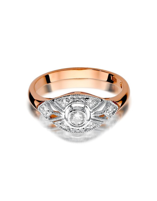 Pierścionek W413-0,19ct