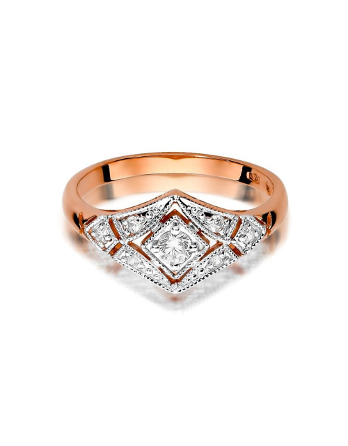 Pierścionek W412-0,19ct