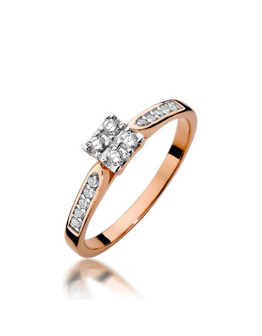 Pierścionek W402-0,16ct