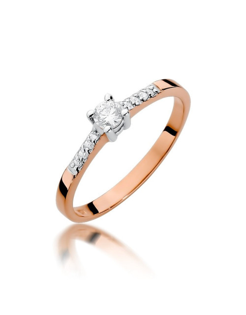 Pierścionek W382-0,22ct