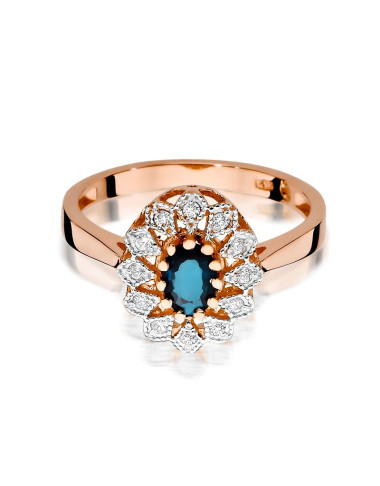 Pierścionek W354-SZAFIR