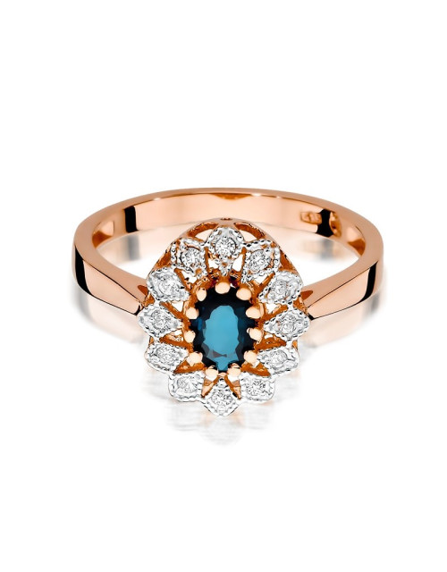 Pierścionek W354-SZAFIR