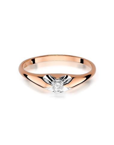 Pierścionek W331-0,10ct