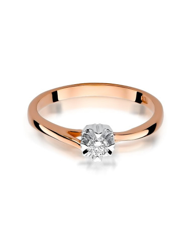 Pierścionek W318-0,10ct