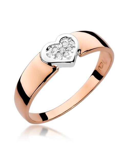 Pierścionek W314-0,04ct