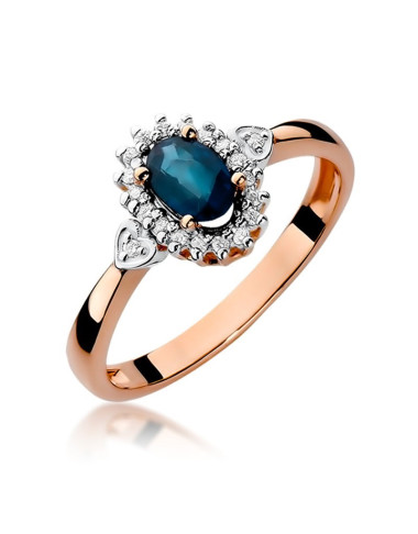 Pierścionek W312-SZAFIR