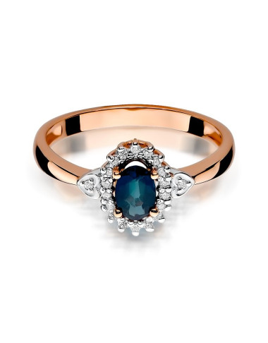 Pierścionek W312-SZAFIR