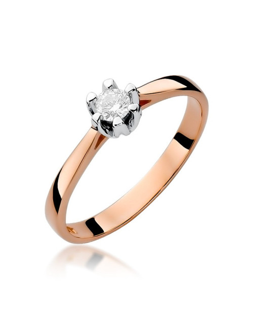 Pierścionek W299-0,12ct