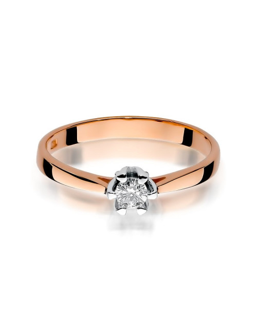 Pierścionek W299-0,12ct