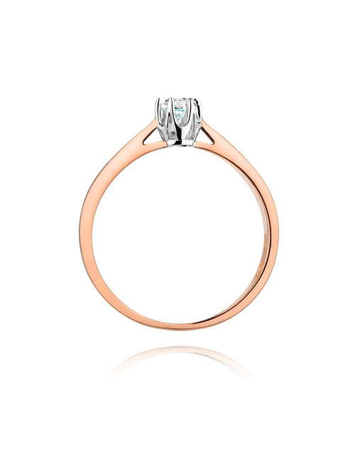 Pierścionek W295-0,12ct