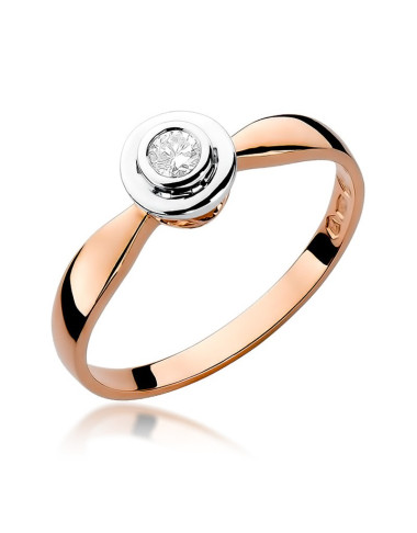 Pierścionek W294-0,10ct