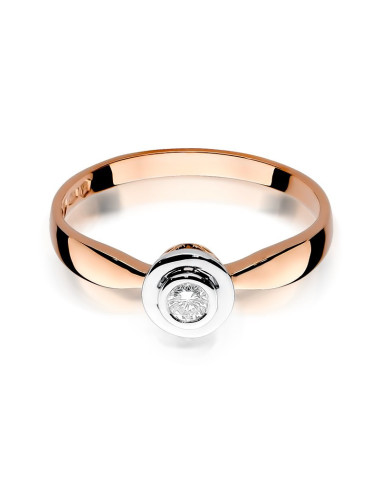 Pierścionek W294-0,10ct