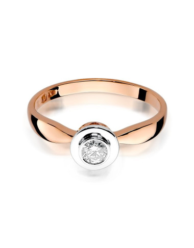 Pierścionek W294-0,15ct