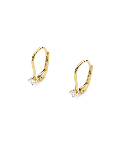 KOLCZYKI KO-57 0,14CT