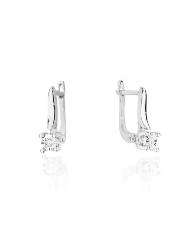 KOLCZYKI KO-65B 0,06CT