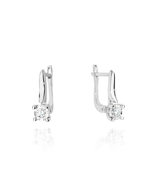 KOLCZYKI KO-65B 0,16CT